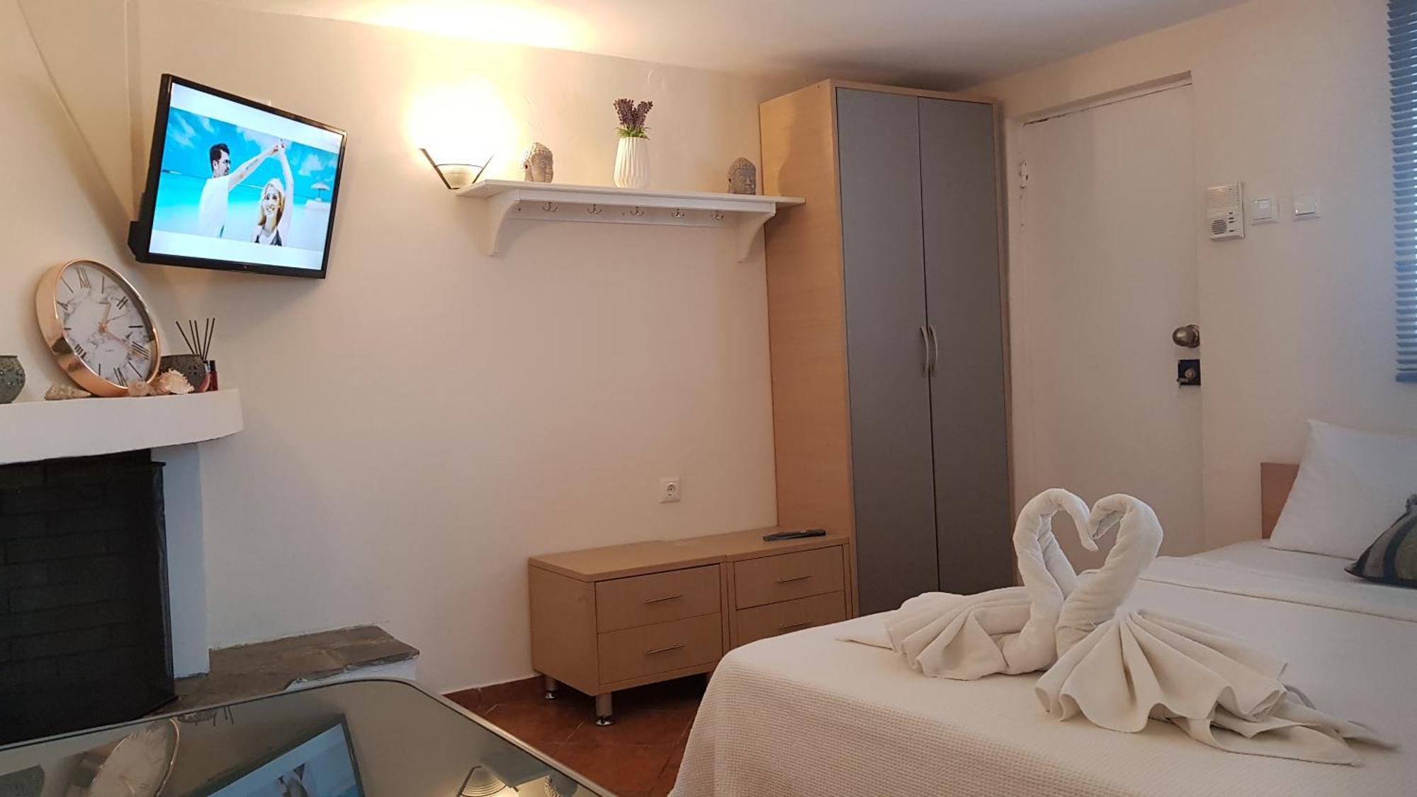 Studio With City View Apartment Tirnavos Cameră foto